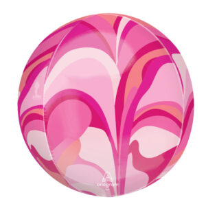 Pink macro marble orbz