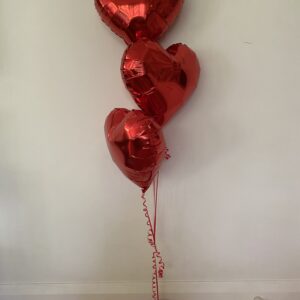 Three hearts and chockies