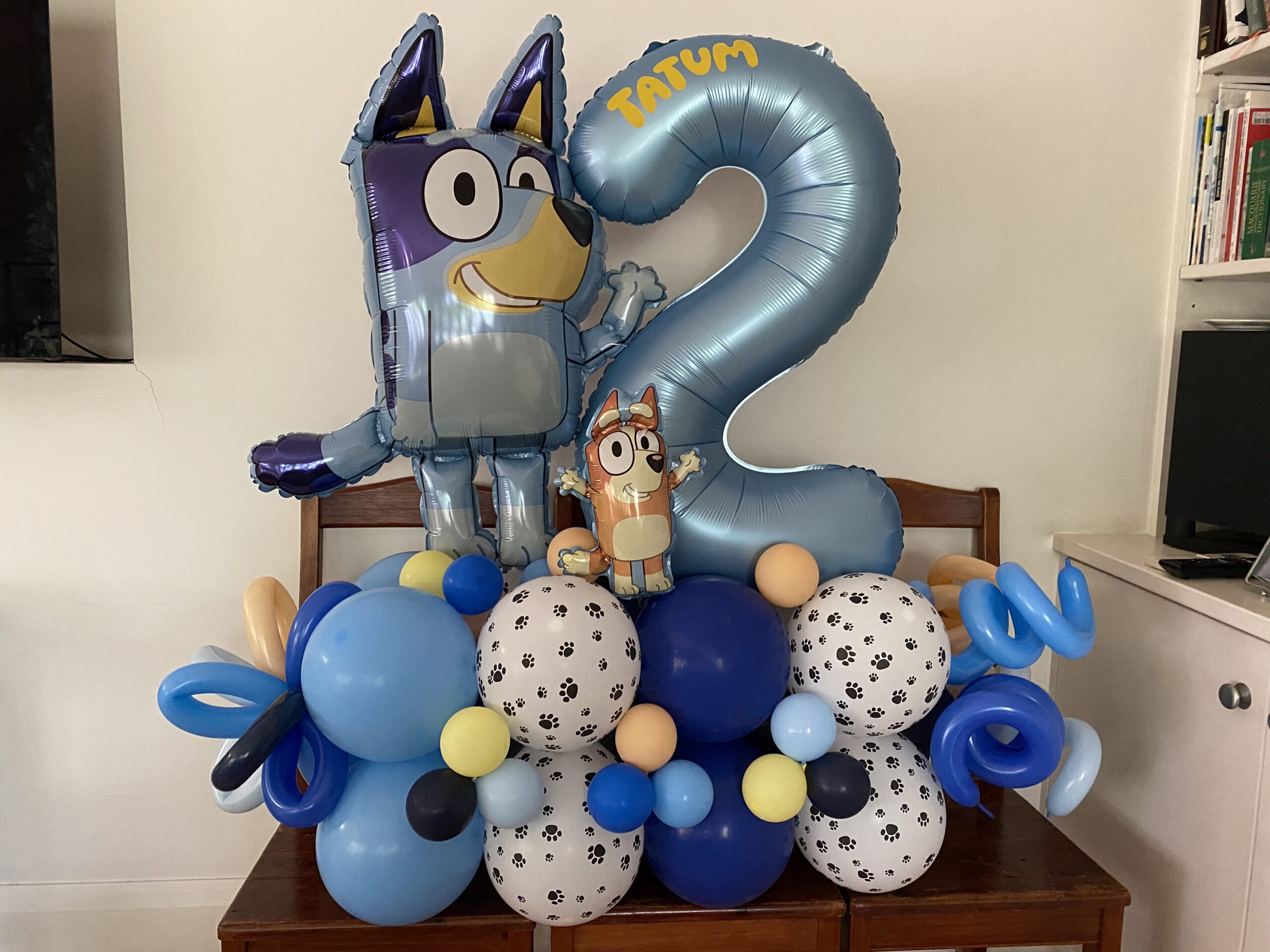 Bluey air filled stack arrangement