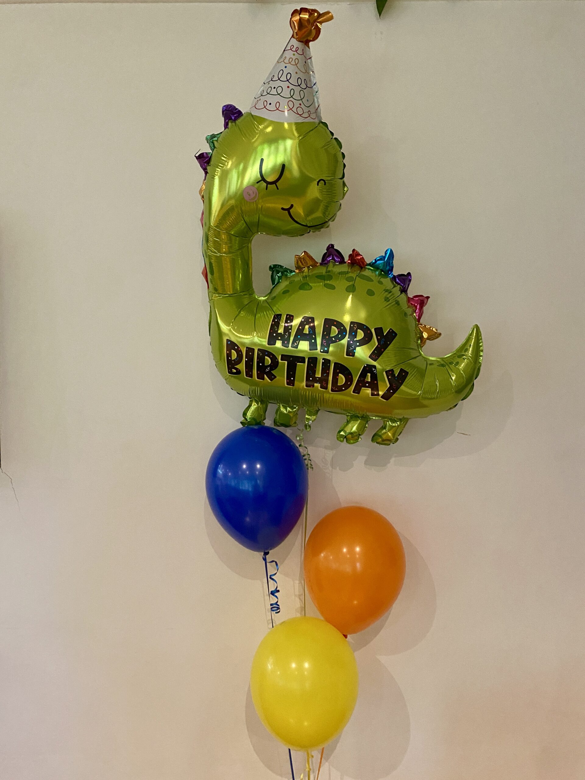 Happy dinosaur birthday