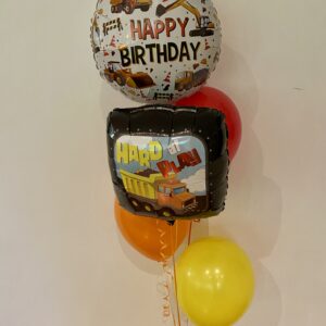 Construction birthday bouquet